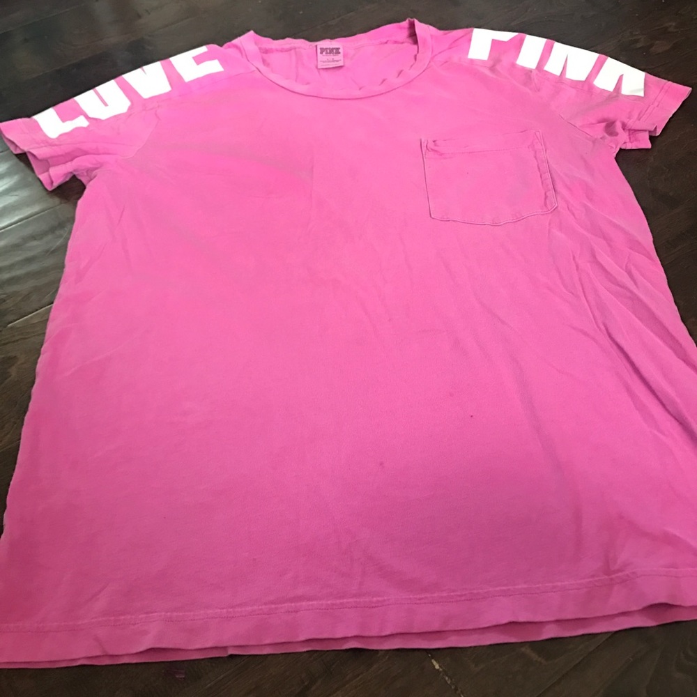 PINK tee, large
